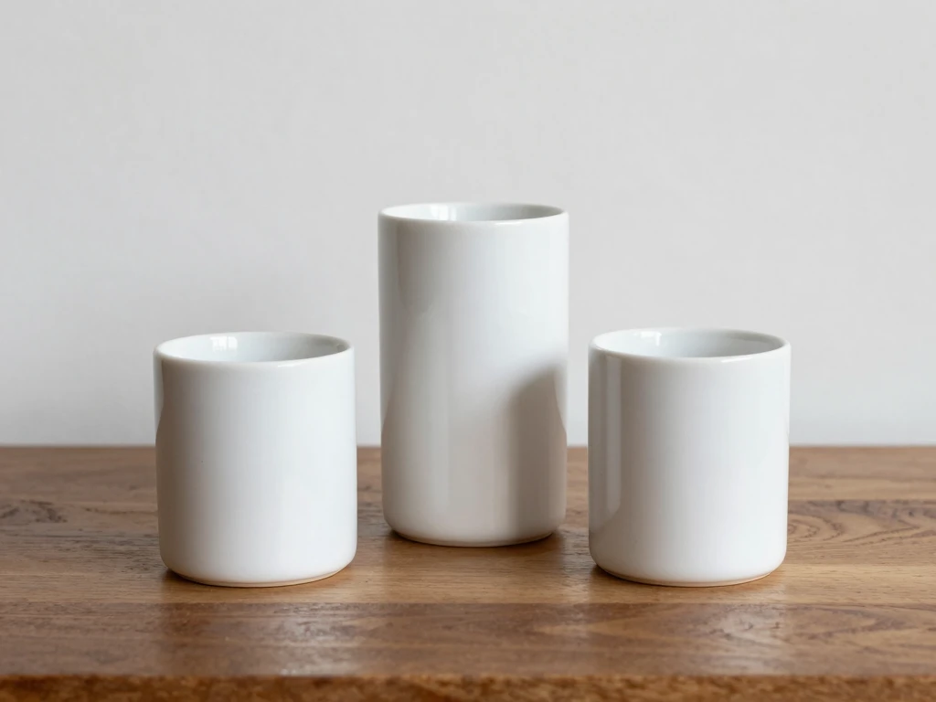 Qualtrexoevorlox ceramic taper candle holder set